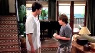 Charlie and his nephew in Two and a Half Men (Season 4, Episode 22) | Image via: Warner Bros. Television